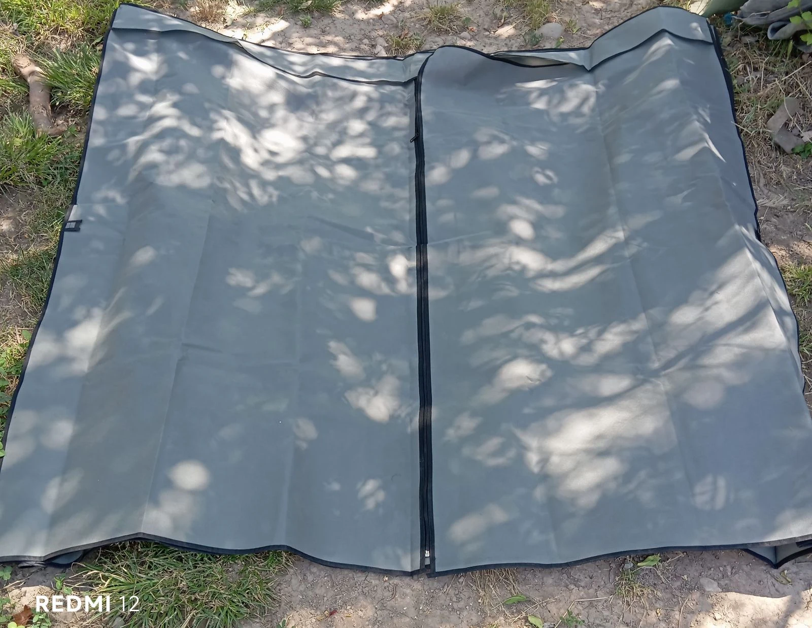 Armario Tela Plegable XXL 170x167cm Gris